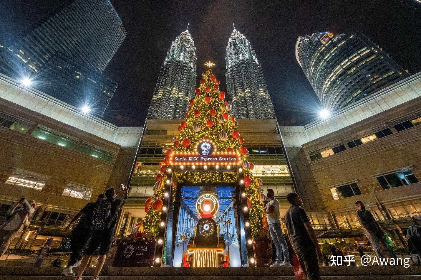 KLCC前的圣诞树
